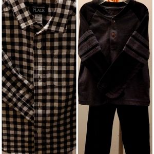 LIKE NEW sz3T MatchSet, WITH EXTRA SHIRT!!!.Cleaned,Lightly Pressed&Ready to go.